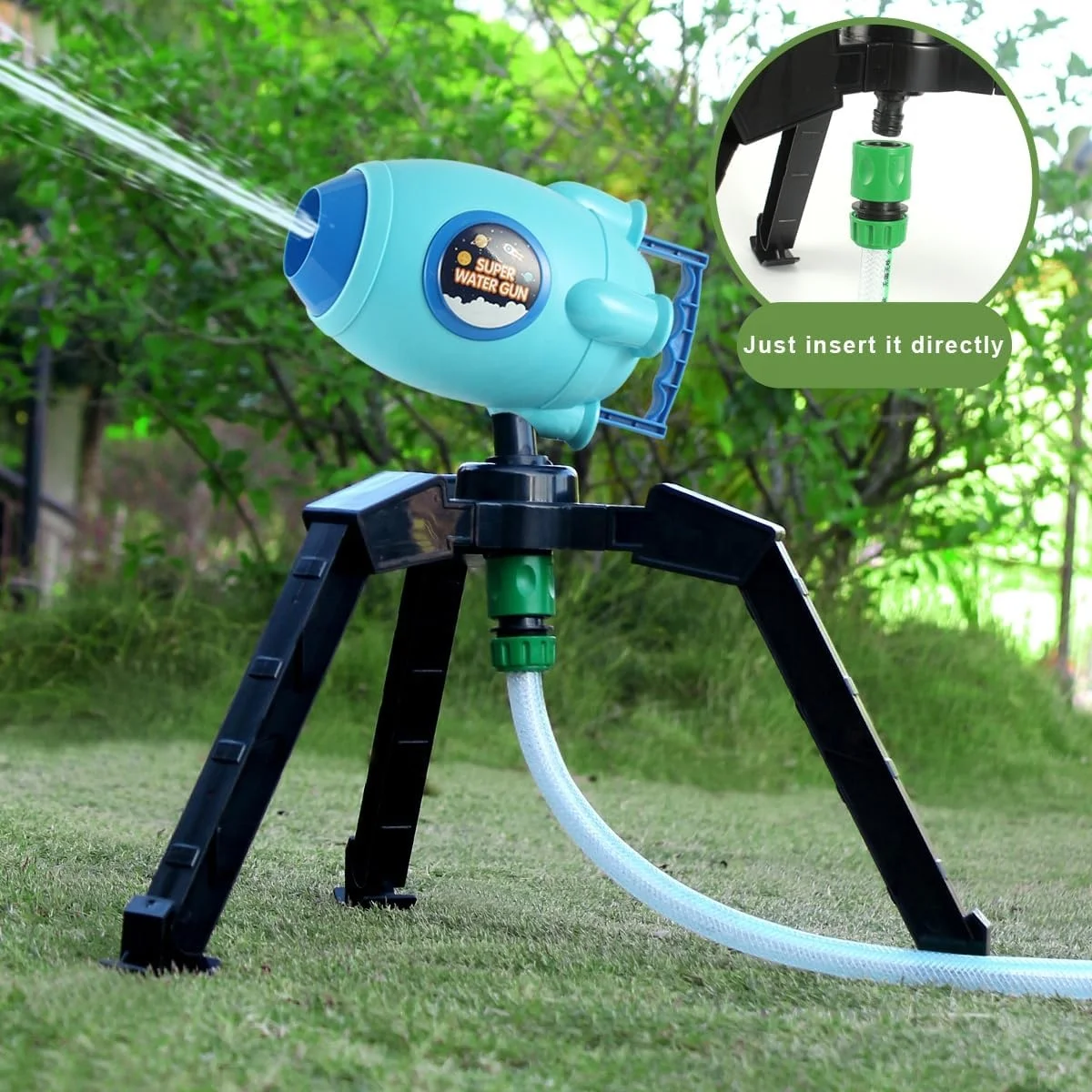 4x Feuerwerk Wasserpistolen - Mit Spezialeffekten Für Pool & Gartenpartys