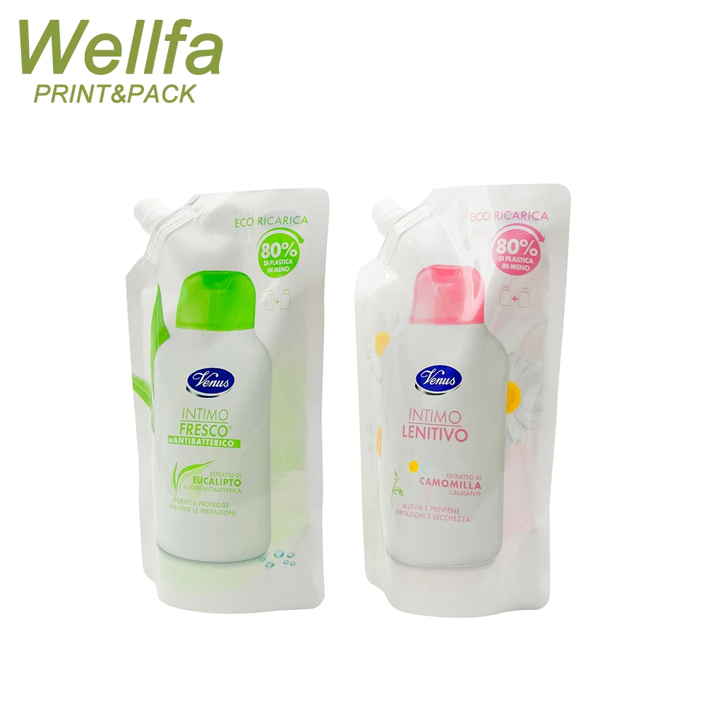 Doypack Hand Wash Liquid Detergent - Moisture Proof & Customizable