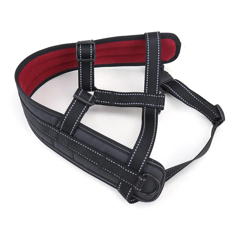 2023 New Pet Dog Products Adjustable Outdoor Front Padded Dog Chest