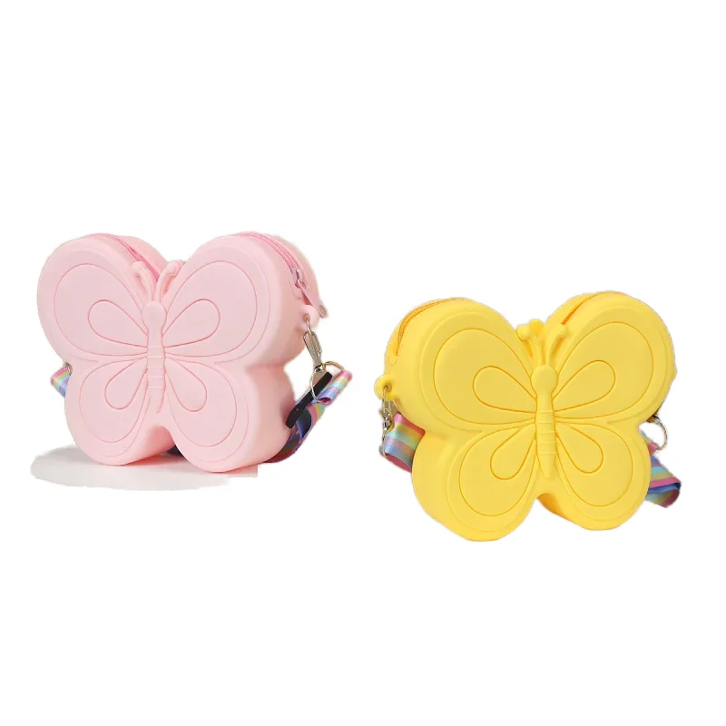 High Quality Custom Mini Silicone Cartoon Pattern Coin Purses Cute Kawaii Women & Kids Unique Zipper Wallet Pouches Wholesale