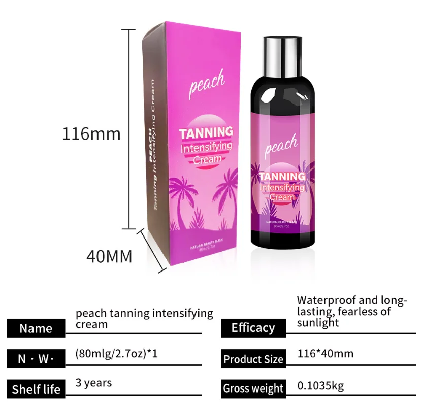 Wholesale Professional Multiple Fragrances Natural Beauty Tanning Self