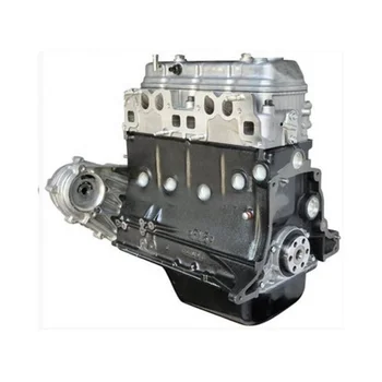 K21 K25 Long Block for NISSAN forklift engine assembly with aluminum cylinder head including valve cover and oil pan