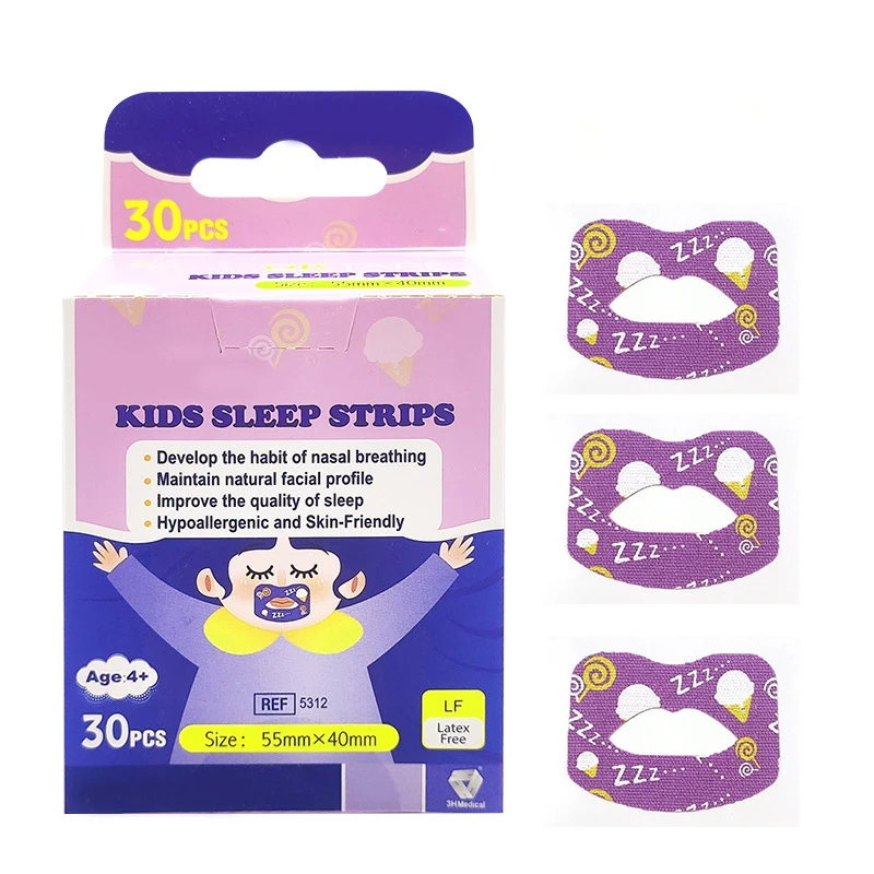 Cartoon Mouth Tape Stickers Kids Sleep Mouth Strips Mouth Tape For ...