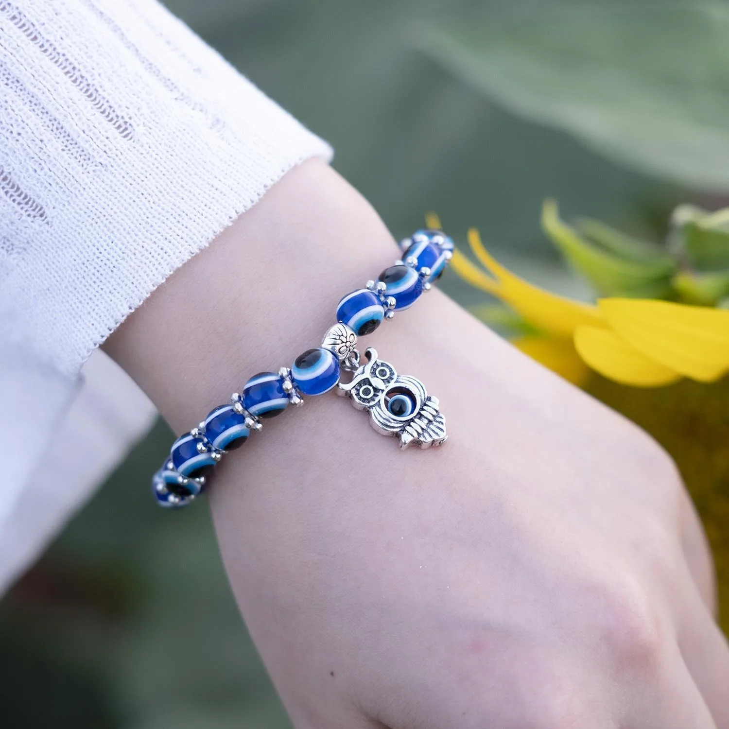 Portachiavi Hamsa Con Occhio Turco - Set 7 Pezzi Anti Malocchio