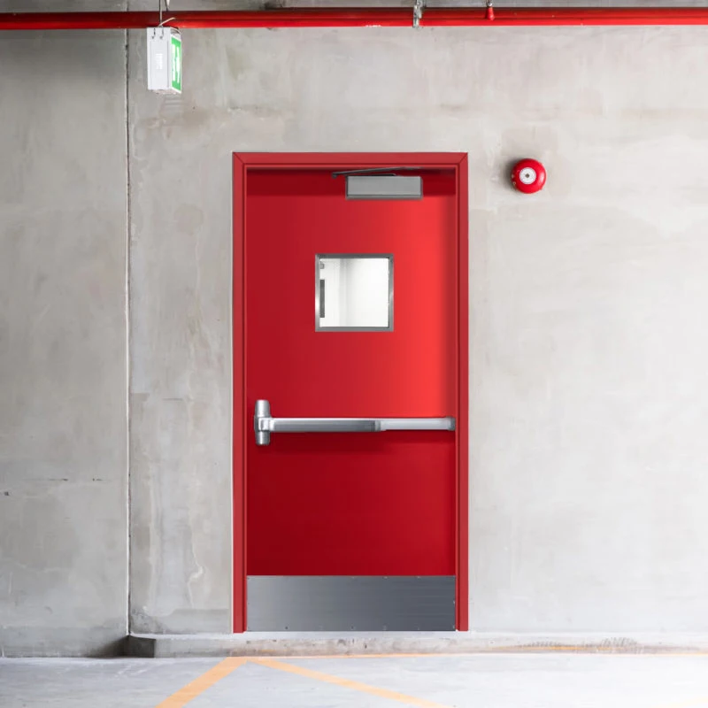 Alibaba.com: XZIC XZ-SD-UL Steel Fire Door, UL Listed