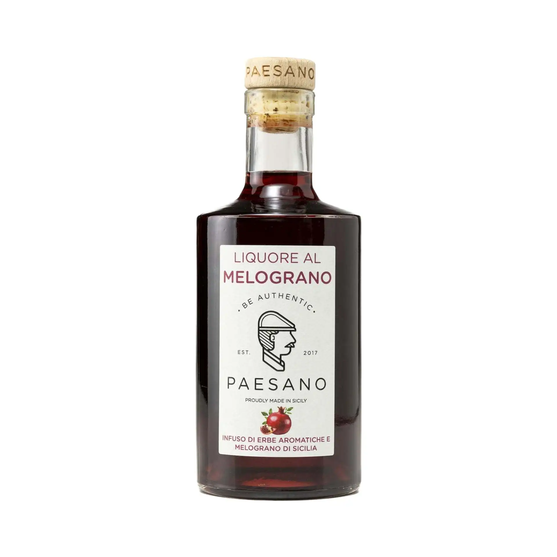 シチリア ザクロ リキュール 50 Cl ボトル包装のアルコールベースのリキュール