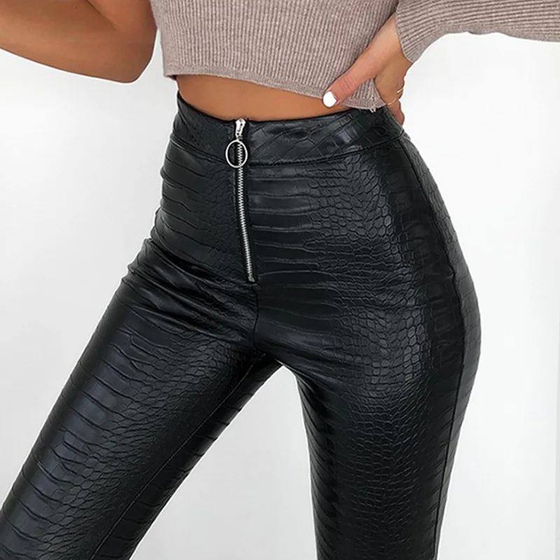 2021 Winter Hot Pants Leather Leggings 