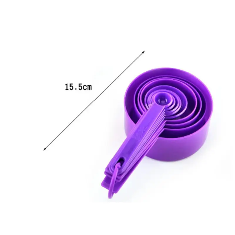 
Lixsun 9 шт. 250 мл Пластиковые мерные чашки и ложки для мерных стаканчиков PP 