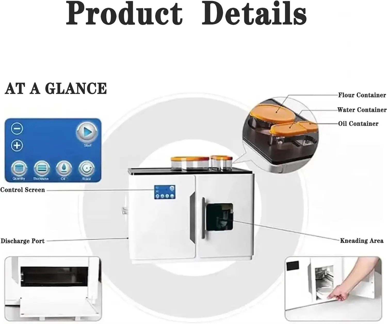 chapati★ 3PC DURABLE ROTI FLOUR BOX CHAPPATTI BOX ATTA BOX PREMIUM