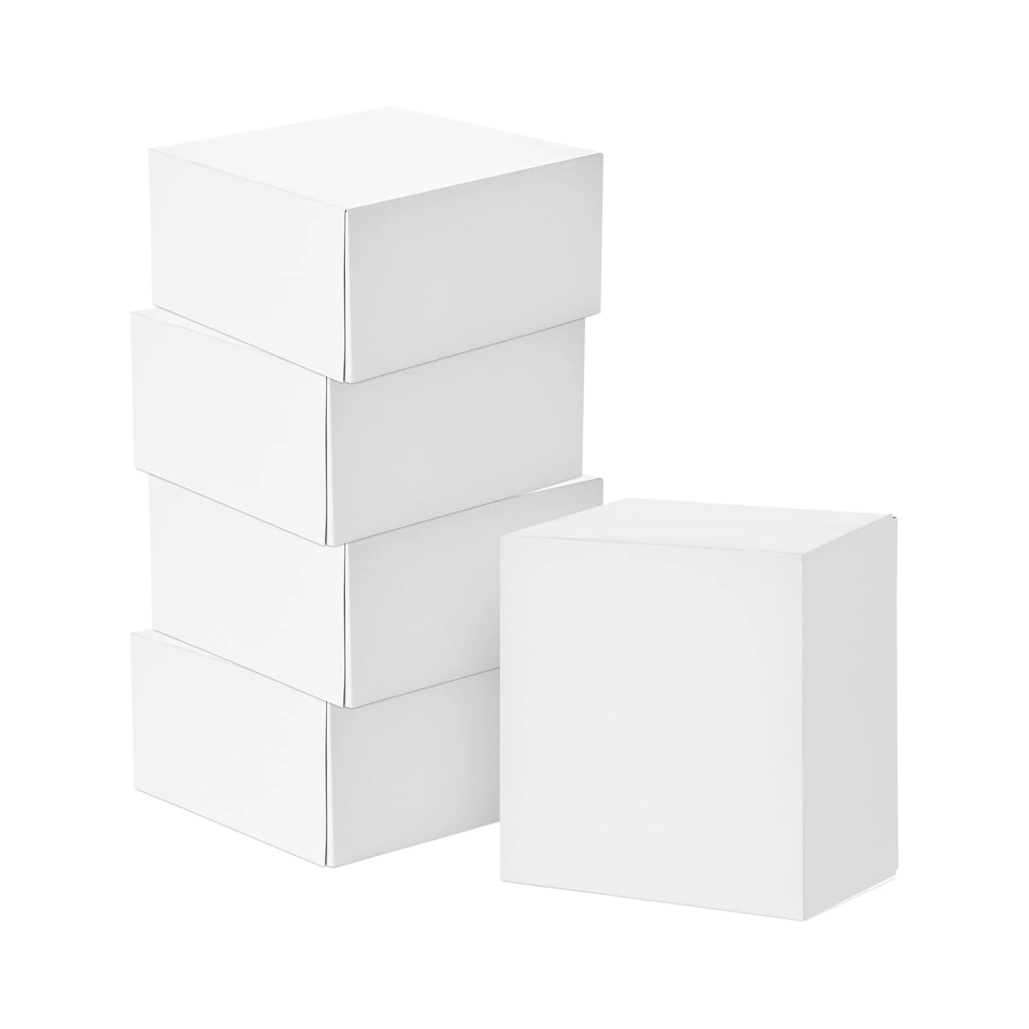 Customizable Modern Garment Gift Boxes Eco-Friendly Recycled Materials Kraft Corrugated Die Cuts Embossing Four-Color Logo Print