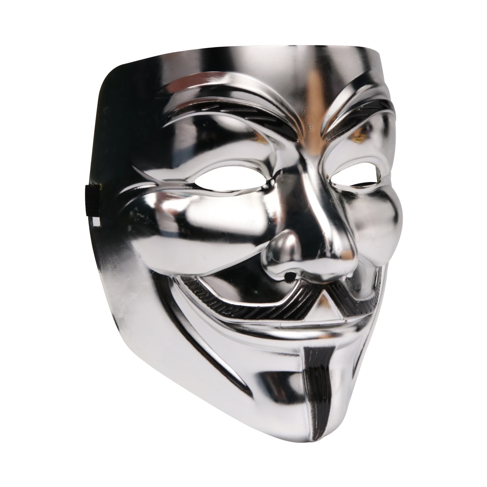 Маска 5 купить билеты. Маска Гая Фокса (Анонимуса). Серебряная маска вендетты.