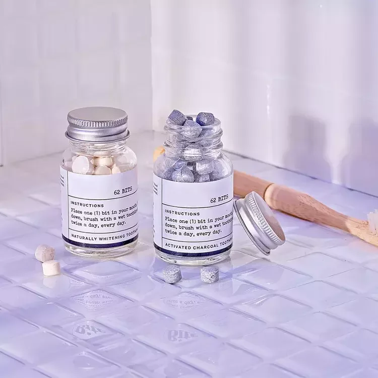 Оптовая продажа OEM твердая зубная паста защищает десны очищает зубы Xylitol зубная паста таблетки