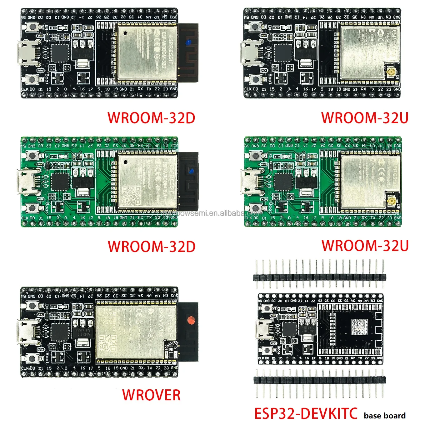 Esp-wroom-32d Esp-wroom-32 Development Board Esp32 Esp32d Esp32-devkitc ...