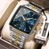 Two-tone blue steel strap version (EU standard)