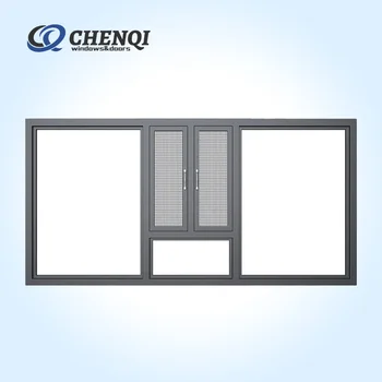 2025 CHENQI Aluminum Alloy Doors and Windows Casement Type Anti Rust Double Glazed for Home Kitchen Balcony Decoration