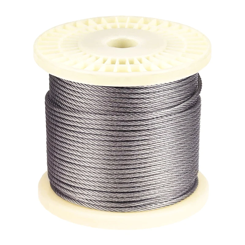 Ss304 3mm 7x7 Steel Wire Rope 12mm Stainless Steel Cable Wire Rope ...