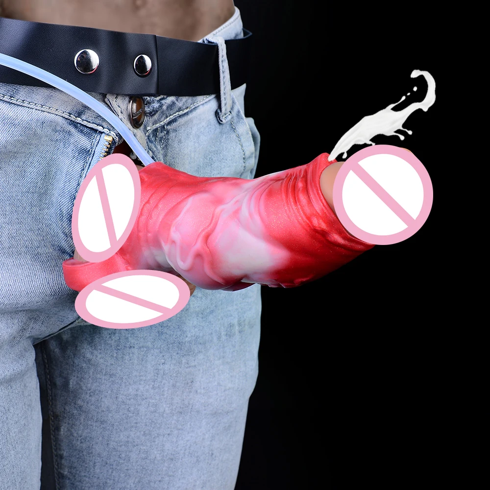 dildo mit spritzfunktion Squirt Extreme - Spritz Dildo - black