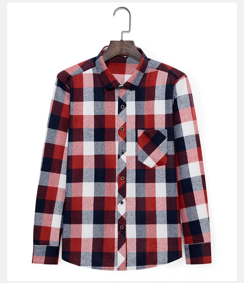 2022 Latest Mens Shirts Designs Long Sleeve Slim FIit Casual Shirts for Men