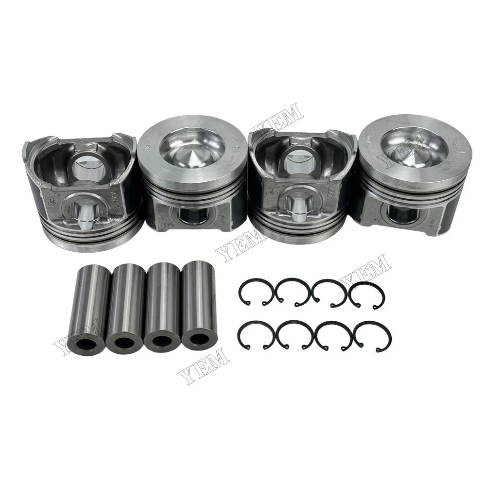 V3800 Cylinder Piston With Piston Pin 1C400-21110 1J574-21110 Engine Parts Fits for Kubota Whole Sale