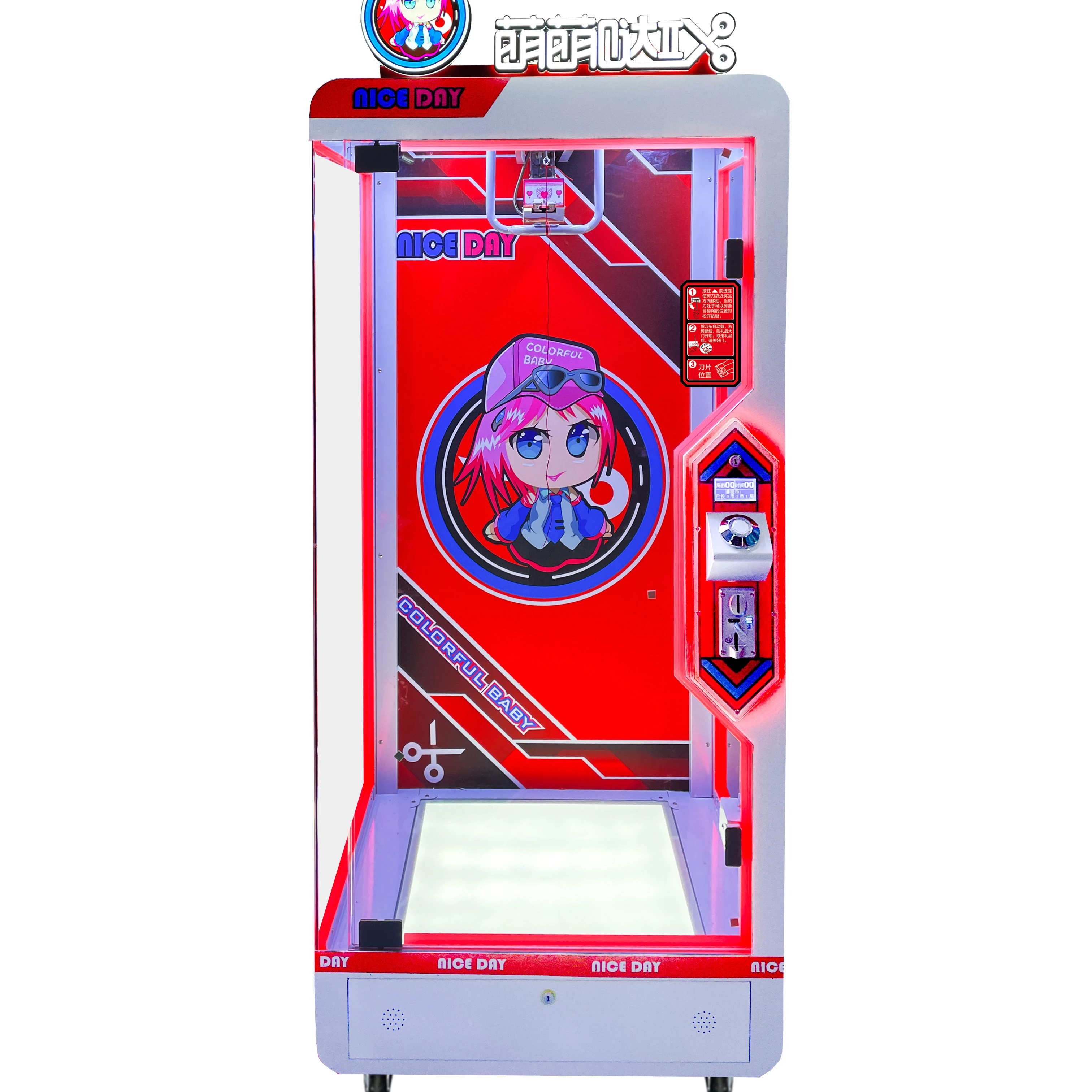 Claw Machine Arcade Game Stable Crane Arcade Machine Key Master Prize Cutter Machines Rentor Game