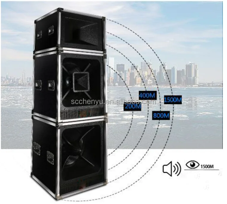 Professional Audio System Stage Audio Highpower Dual 18 Inch Remote