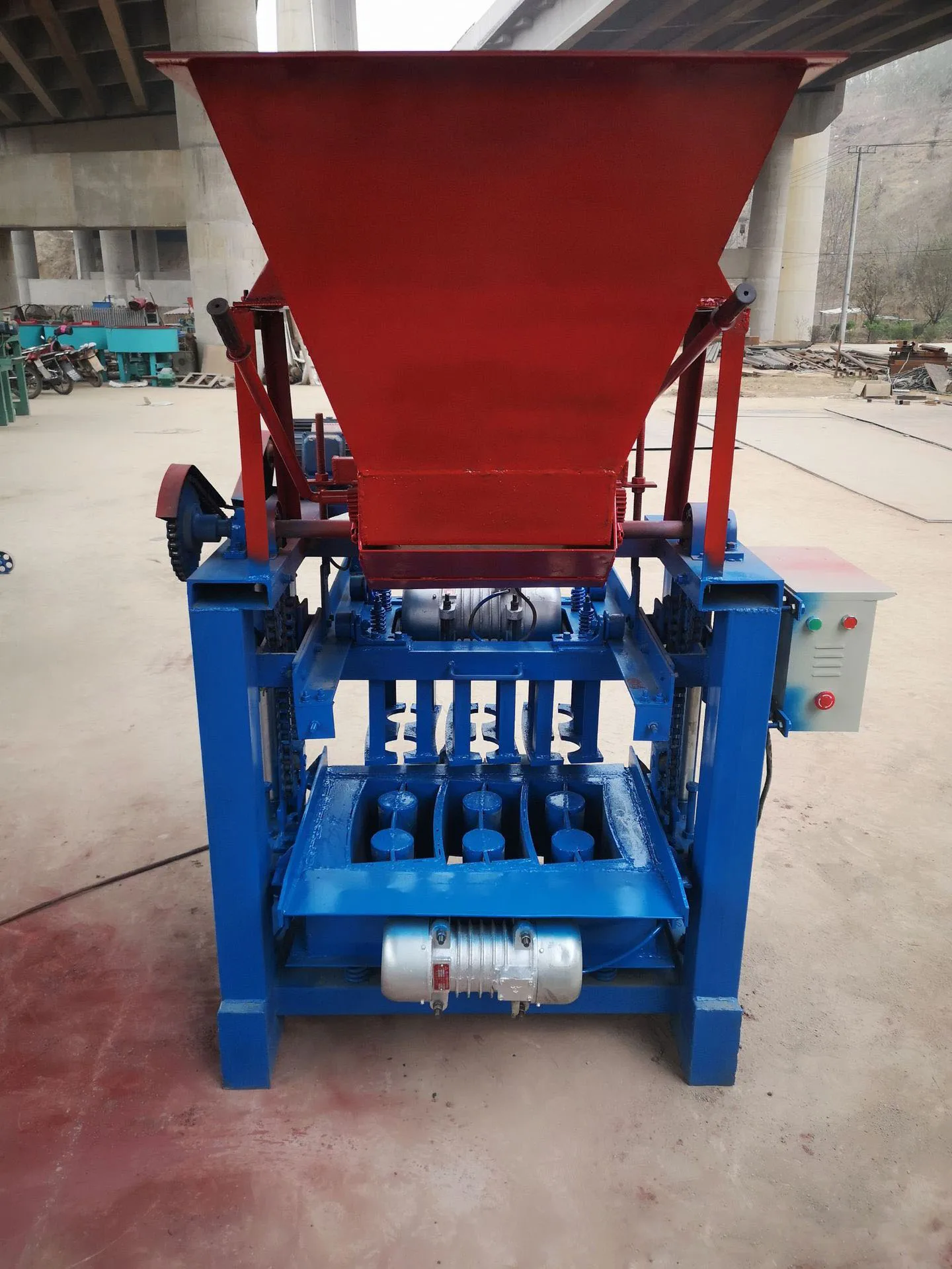 Brick Making Machinery Concrete Block Making Machine Small Mobile Brick