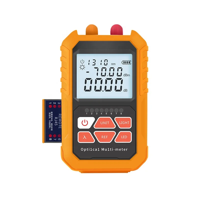 BYXGD 3in1 Optical Power Meter Visual Fault Locator Network Cable Test Lighting Optical Fiber Tester 1mw with 5km CE Rohs FCC