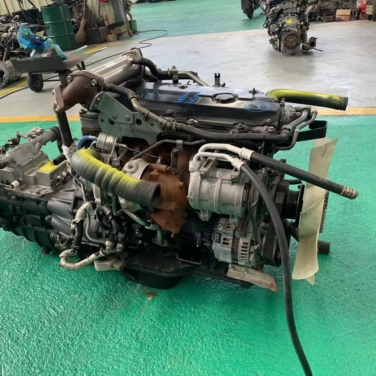 Used Diesel Engine 4HK1 4HK1T 4 Cylinder Engines for Isuzu Pickup Truck ...