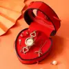 Set da 5 pezzi: orologio, collana, orecchini, anello, confezione regalo - T118K-9