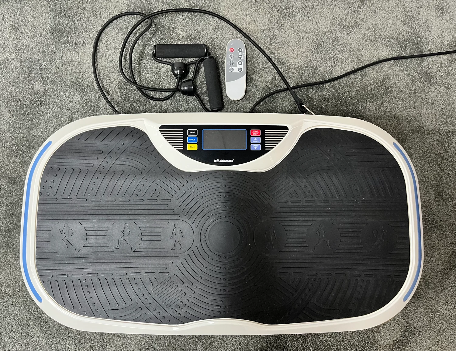New Gym Equipment Whole Body Vibration Machine 3D Vibration Plate Crazy Fitness Massager Vibration Plate Max User Weight 260lbs