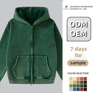 Wholesale Luxury Custom Heavyweight Custom Oversized Hoodie Manufacture Heavy Cotton French Terry Hoodie