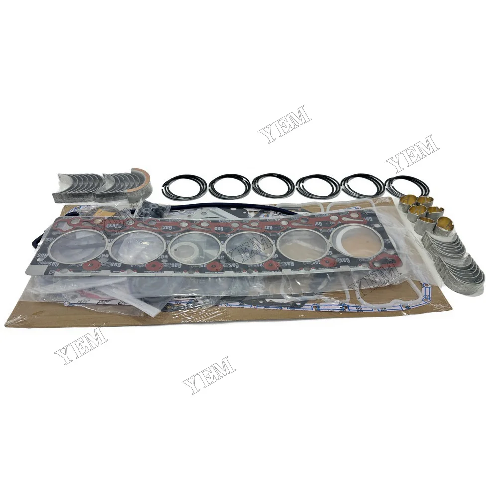 Overhaul Re-ring Kit Compatible for Komatsu 6D102 Diesel Engine Parts 3