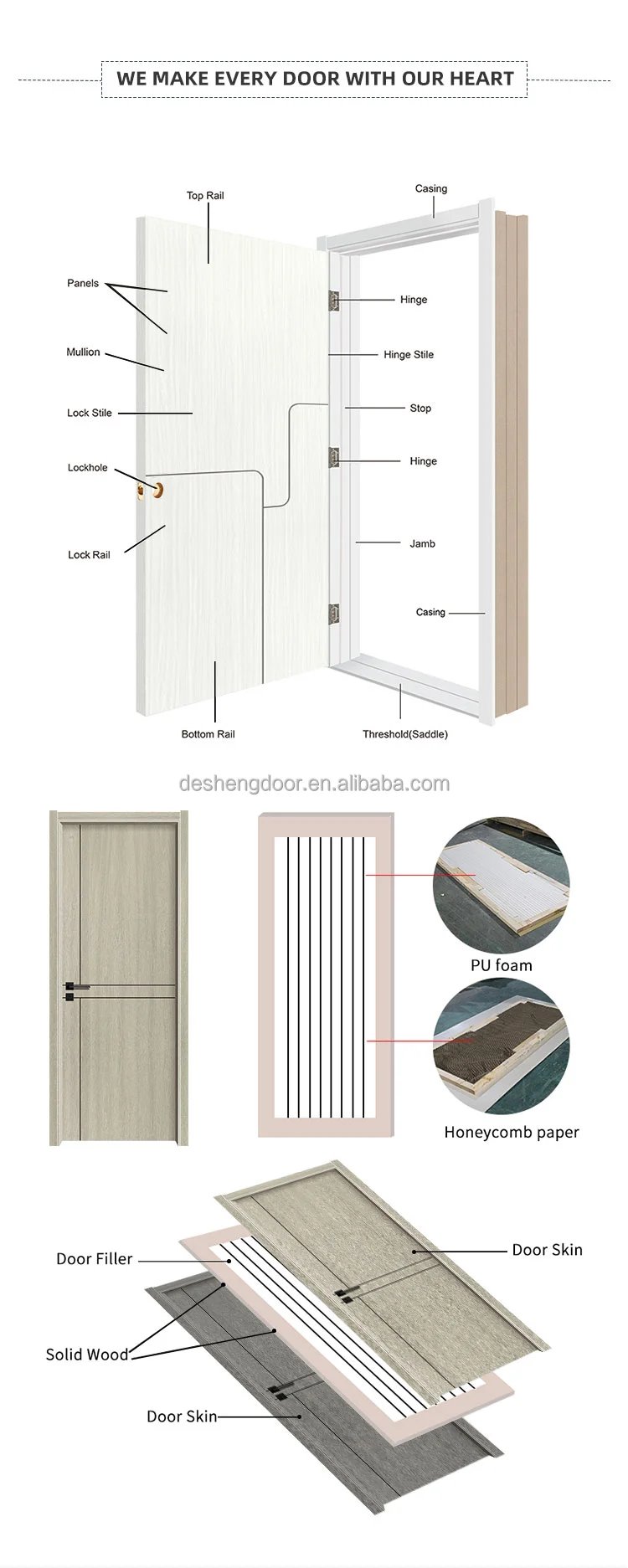 Smart Factory Modern Minimalist Design Natural Interior Solid Wood