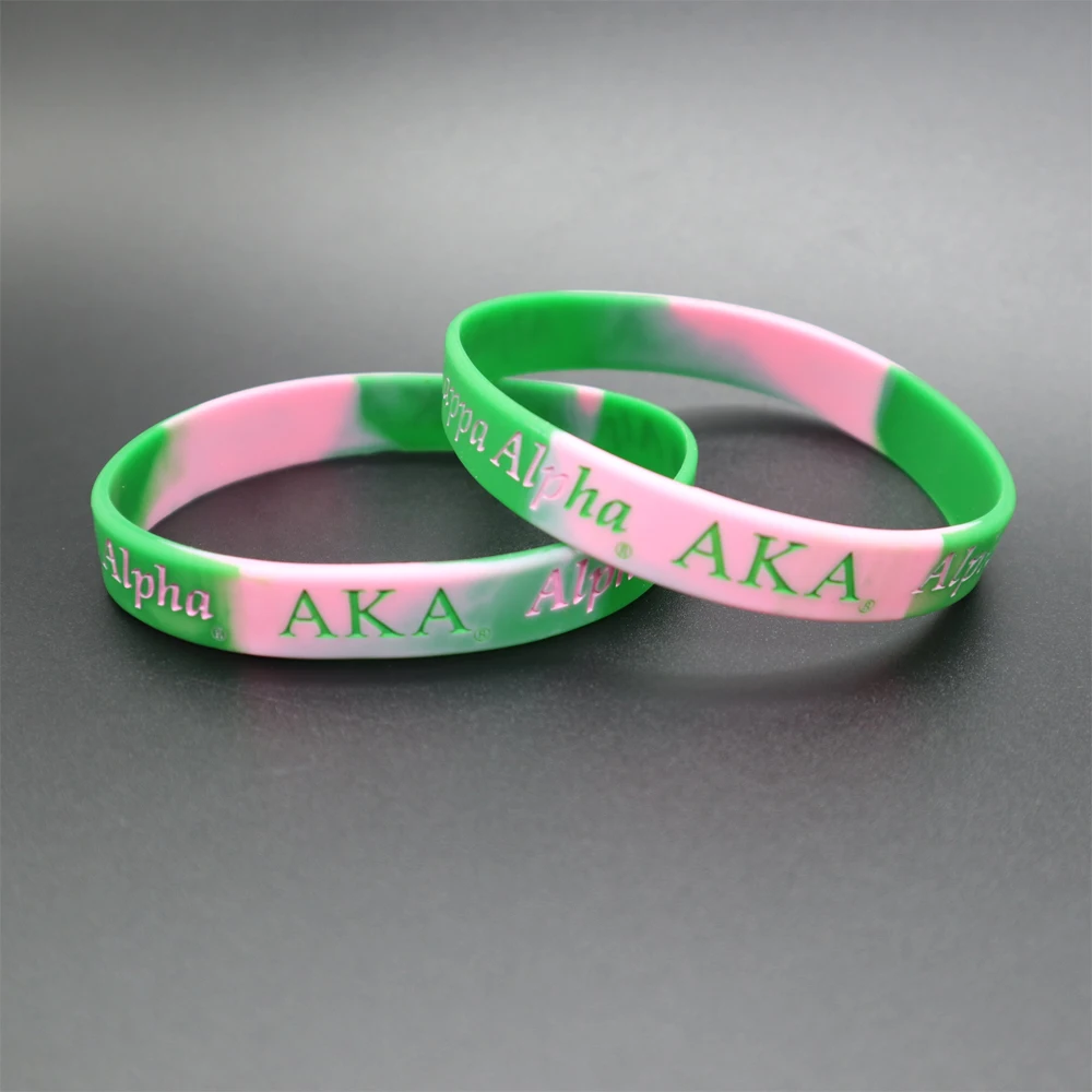 Greek Sorority Silicone Wristbands Bulk Cheap Silicone Wristbands