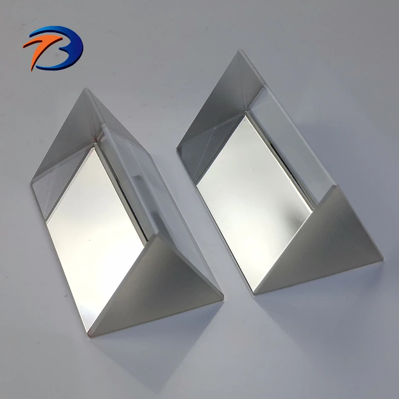 Optical lass rainbow prism triangular laboratory equilateral education dispersion prism