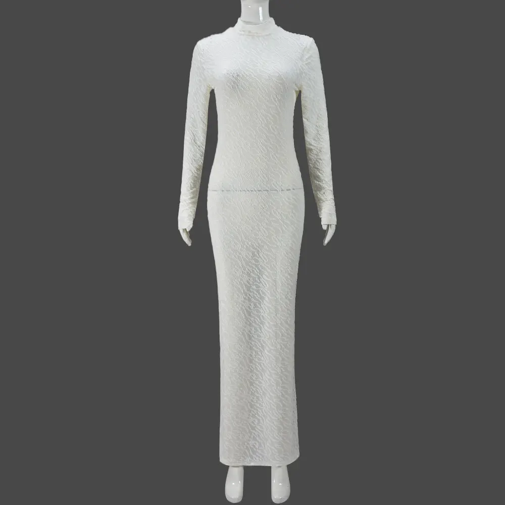 sims 4 longsleeved ribbed dress Elliesimple - Tight Dress Long Sleeve