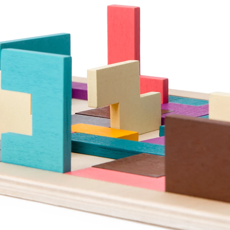 
Геометрический Многофункциональный пазл, танграмма, сенсорный 3d пазл, игрушка 