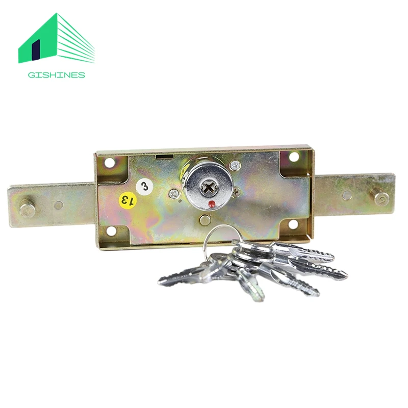 Two-sided Roller Shutter Door Latch Bolt Reliable Rolling Door Locks Perfect for Roll-up Gate Security