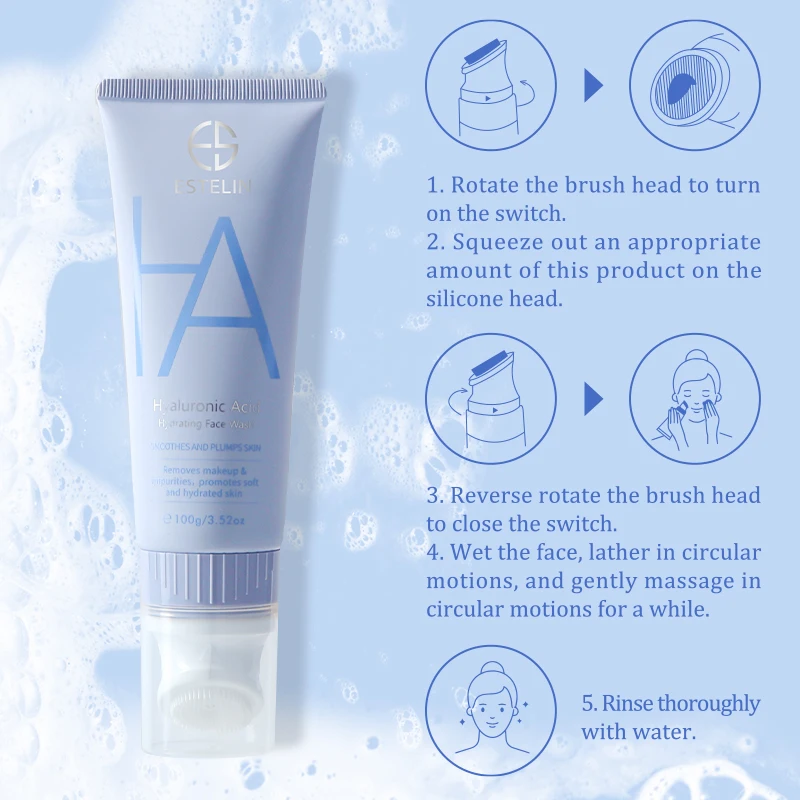 ESTELIN Hyaluronic Acid Hydrating Face Wash - 100g