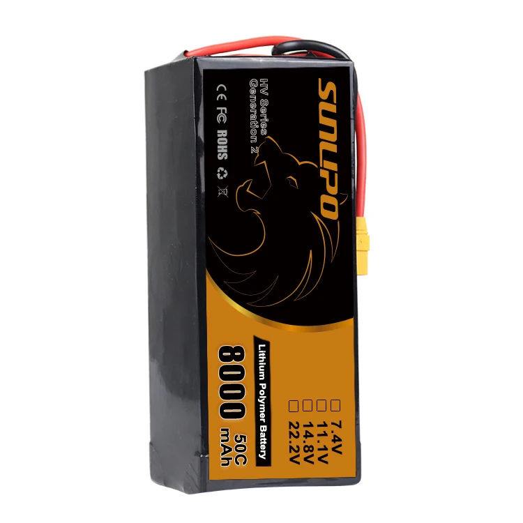 Oem 6s Uav Lipo Battery 22.2v 50c 60c Drone Batteries 4000mah 5000mah 6000mah 8000mah Drone