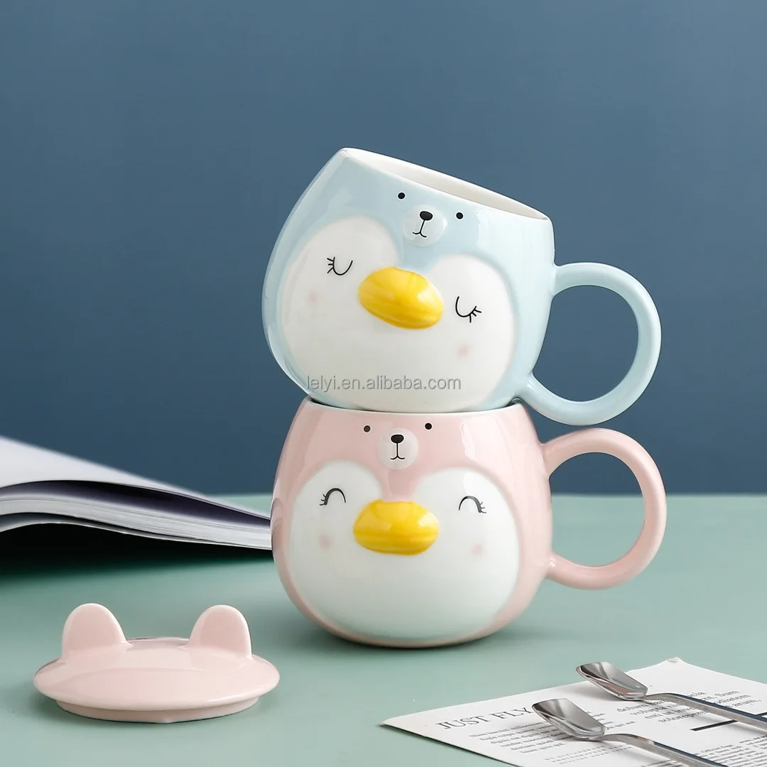 Cute penguin sleeping - Penguin - Mug