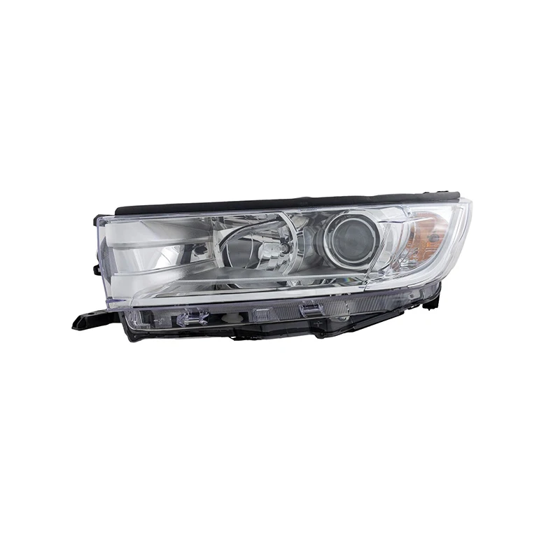 auto car spare parts replacement Headlight Halogen LED headlamp for Toyota Highlander 2017 2018 2019