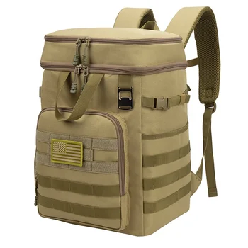 Factory Camo Picnic Foodbag Shoulder Bag Thermal Insulated Cooler Backpack Travel Storage Outdoor Sport Tactical Backpack
