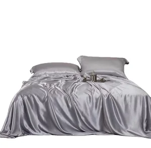 2026 New Arrival ultra Silk Smooth  Luxury Eucalyptus  tencel Loycell Bed Sheet Set
