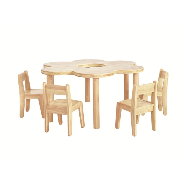 Feiyou Daycare Wooden Table Kids Furniture Sets