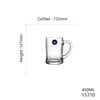 15710 450ml transparent