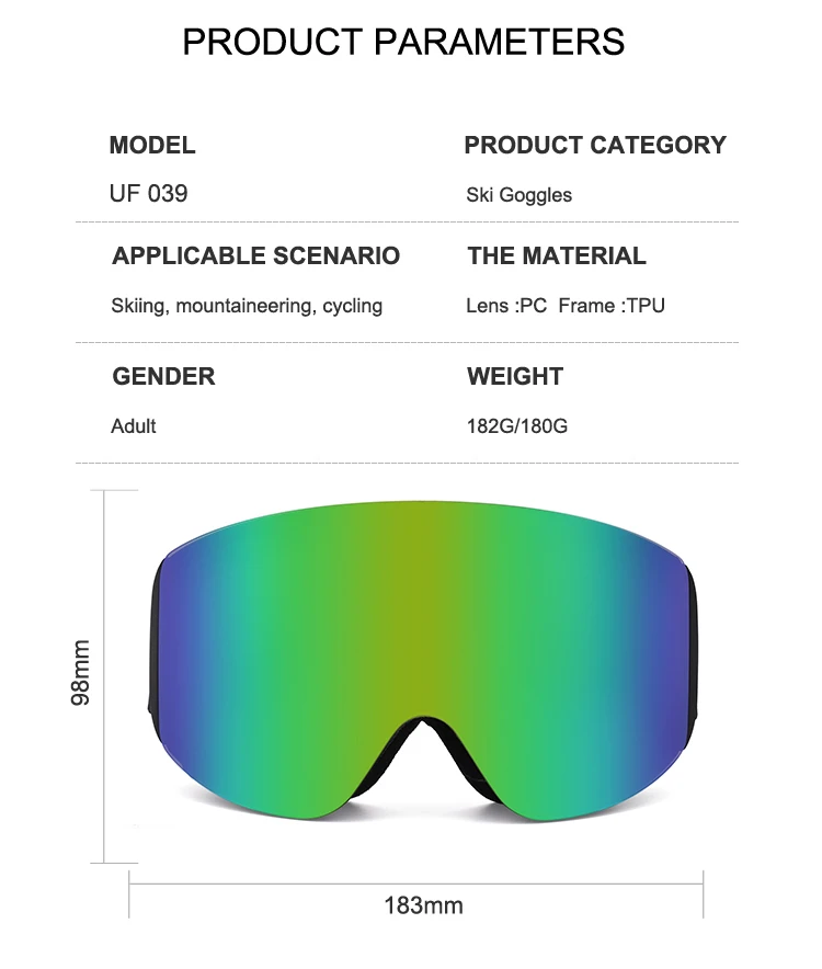 2023 Wholesale Best Mirrored Antifog Custom Uv 400 Stylish