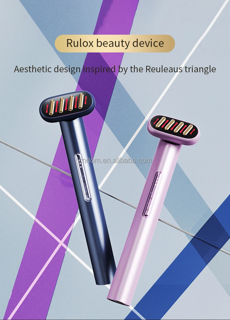 Ems Rechargeable Electric Rf Eye Electric Pen Massager Eye Lift Massager Wand Face Eye Massage