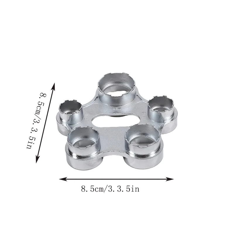 6 in 1 wrench faucet aerator disassembly wrench water outlet disassembly tool universal wrench