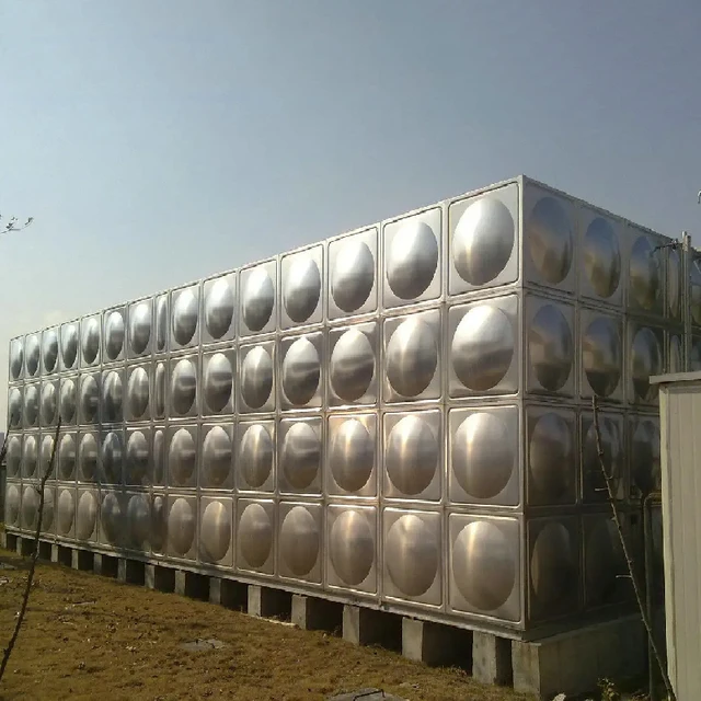 Factory Wholesale 20 Ton Fresh Water Storage Tank SS304 Industrial Steel Water Storage Tank Assembled Stainless Steel Water tank